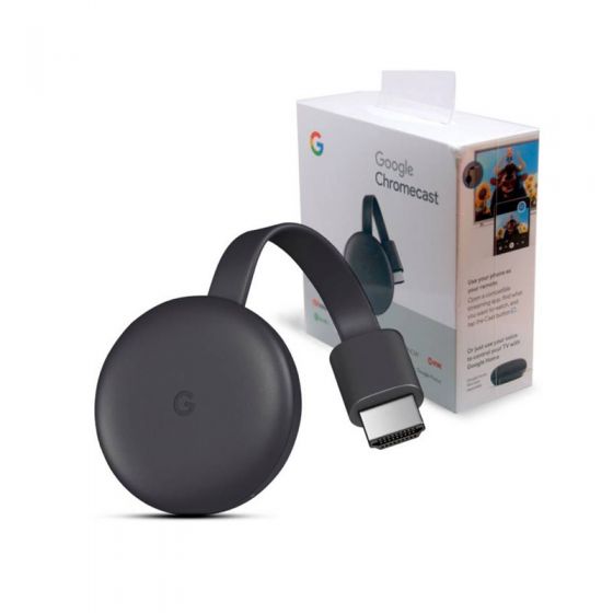 Google Chromecast (3rd Generation) Streaming Media Player for TV Dongle