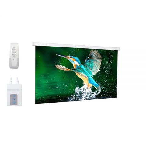 DP Motorized/Electric Projection Screen 92"D (45.1" x 80.2")