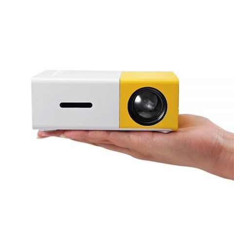 YG300 Ultra Portable Mini Projector (With Built In Battery)